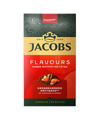 10040426 Jacobs Flavours Caramelized Almond 250g